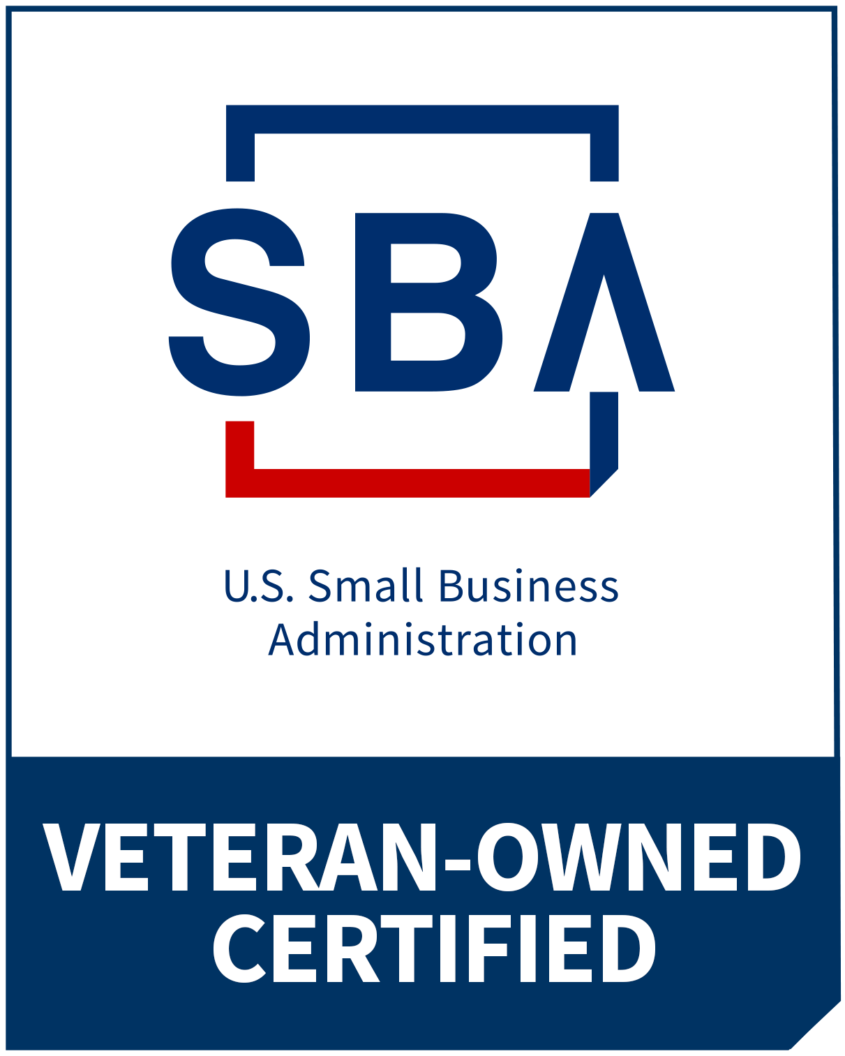 SBA Certified Veteran-Owned Small Business (VOSB)